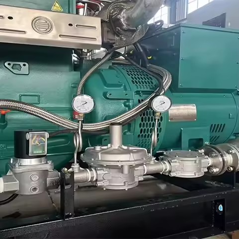 100kW125kVA Weichai Gas CHP Generator Set for Hotel Combined Heat and Power System High Efficiency Emergency Standby PowerSupply
