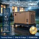 8kW Home Standby Generator Natural Gas LPG with Durable Design and Flexible Installation