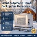 18kW / 22kVA Home Gas Generator Dual Fuel Natural Gas LPG Auto Start Optional 3-in-1 Shipping Installation Base