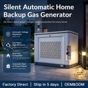 18kW / 22kVA Home Gas Generator Dual Fuel NG LPG Auto Start 500H Full Load Tested Easy Installation 3-in-1 Stand