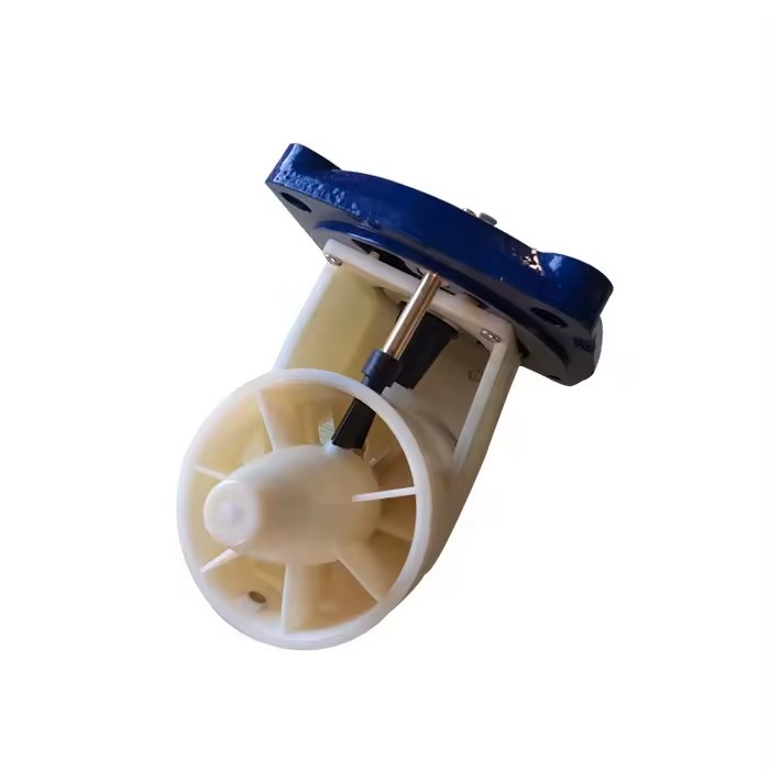 DN150 Flange Woltman Vane Wheel Water Meter Mechanism Coated Surface