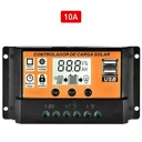 Plc LCD Accessories 10A, 10A 20A 30A 12V 24V Automatic Identification Solar Controll Bulk Supply