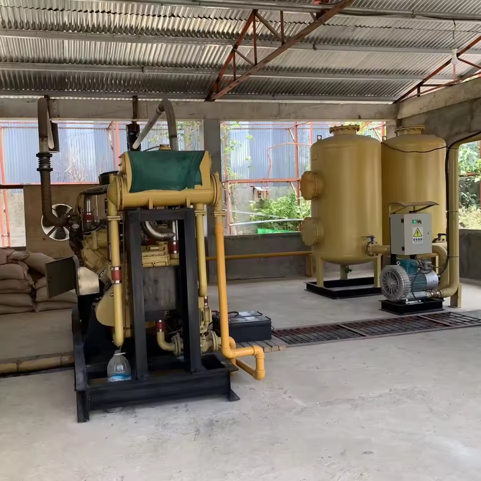 200KW Multi-Fuel Biogas Generator Set with Remote Start & Electric Start 220V 95% Efficiency IP23 Syngas Natural Gas LPG
