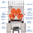 US Stock Commercial Orange Juicer Automatic Machine on Sale
