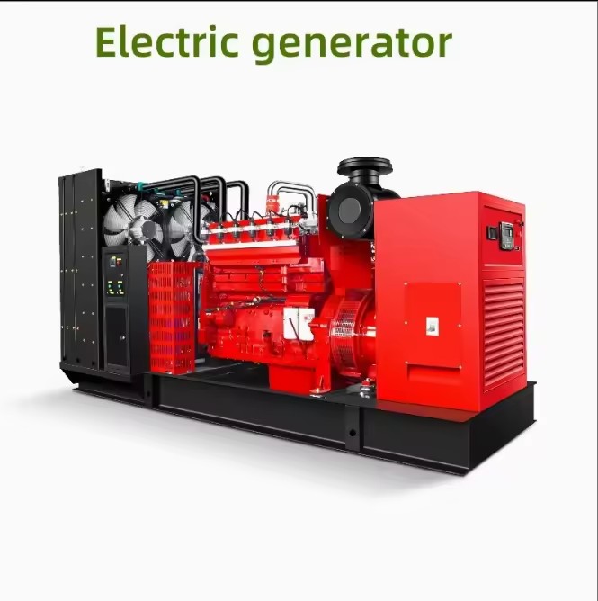 Automatic Gas Generator Set with Water/Air Cooling and 60-70% Efficiency for Hospital Hotel Shopping Mall Backup