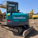 Well Maintained Used SWE60E Mini Excavator Low Fuel Consumption SWE70E SWE90E Available for Immediate Shipment