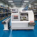 CK0640 Horizontal Flat Bed CNC Lathe GSK Control Digital High Precision Calibration 4-Axis 550mm X-Axis Travel Small Metal Parts