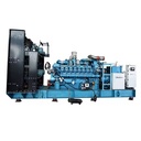 1000kW 1250kVA High Efficiency 95% Biogas Generator Set Remote IP23 for Farm Sewage Treatment Waste-to-Energy Methane Genset