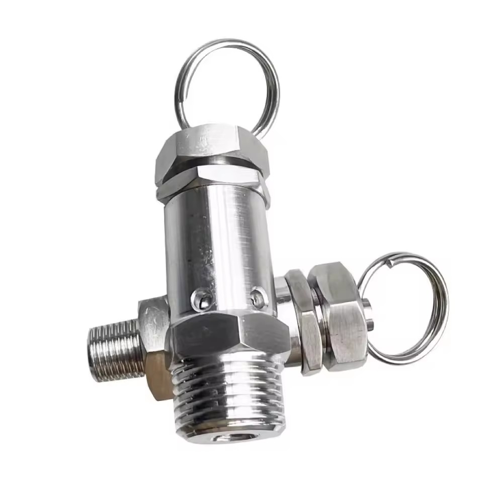 SS304 Stainless Steel Sanitary Steam Pressure Cooker High Temperature Exhaust Valve
