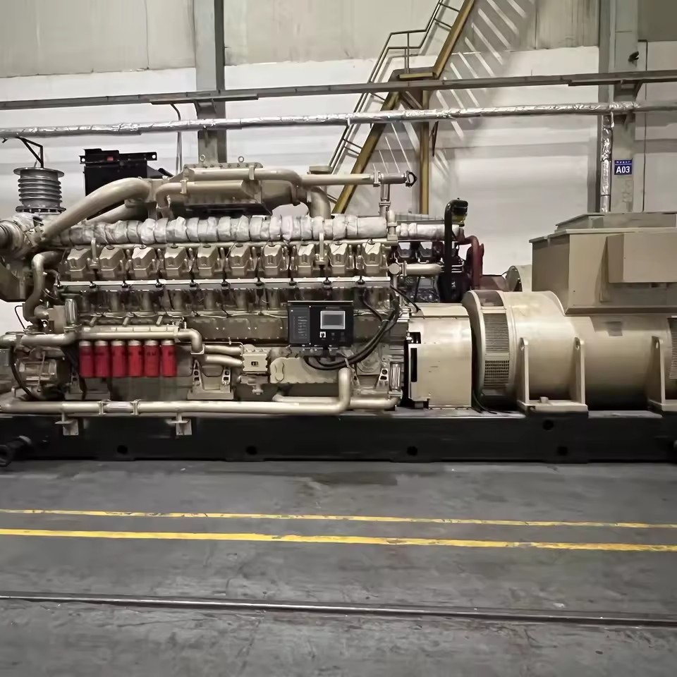 2000kW 2500kVA Biogas Generator for Farm Waste Power Generation with Water Cooling Auto Start System