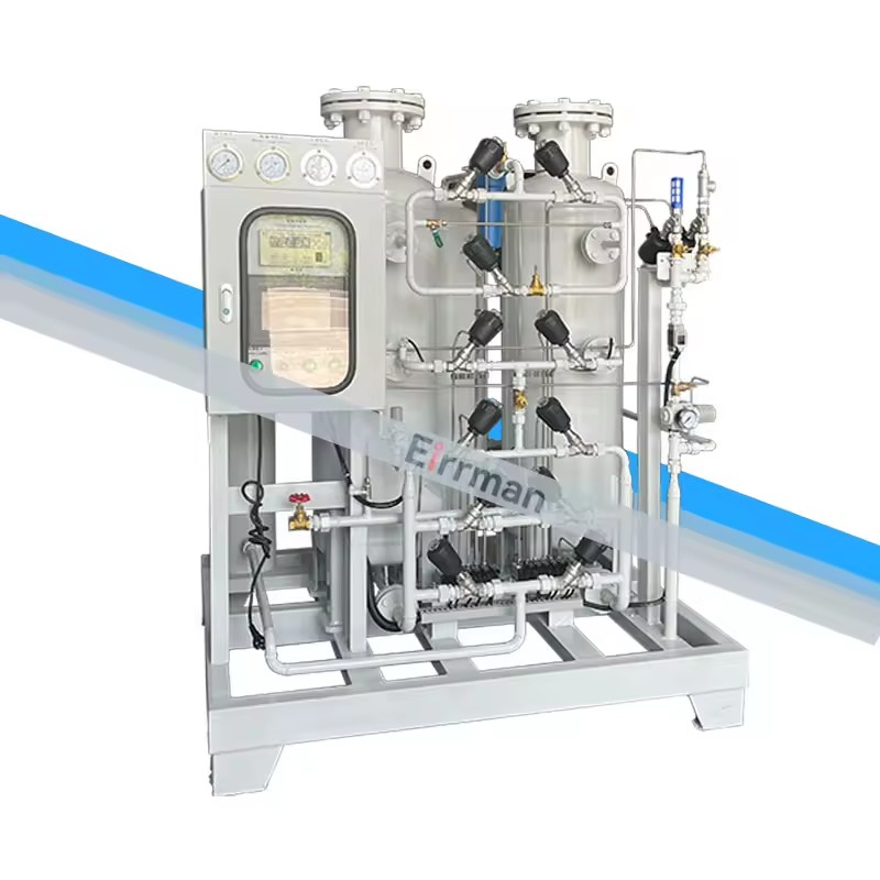 95% PSA Nitrogen Generator for O2 and Tank Blanketing PLC Controlled for Food Packaging Hospital Gas Generation Equipment
