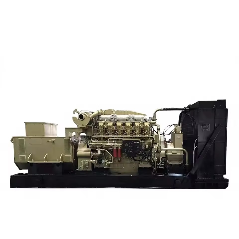 Natural Gas Generator Set CE ROHS UKCA Silent 600kW Canopy 750kVA Auto Start Water Cooled 50/60Hz Turbine 0.85 Efficiency