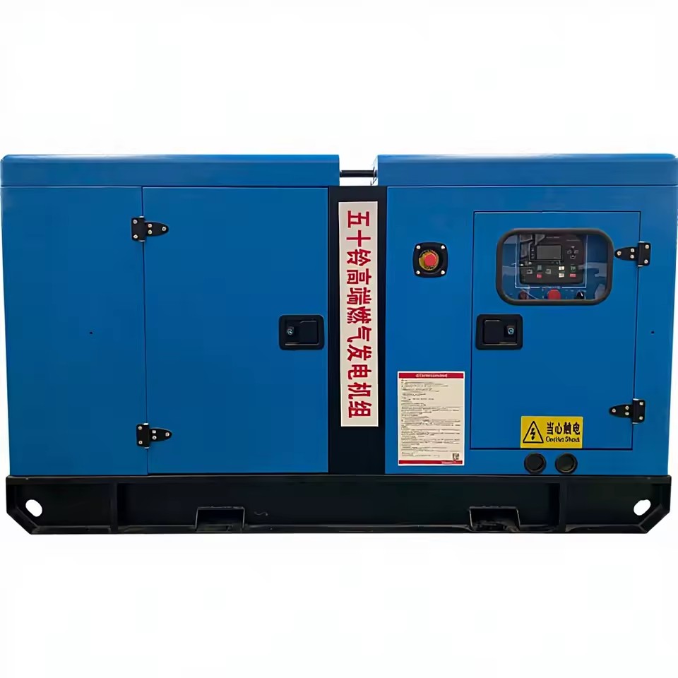 25kw 50HZ 3Phase Natural Gas Generator Set with DC Electric Start Auto Start Remote Start 95% Efficiency IP23 Water Cooled
