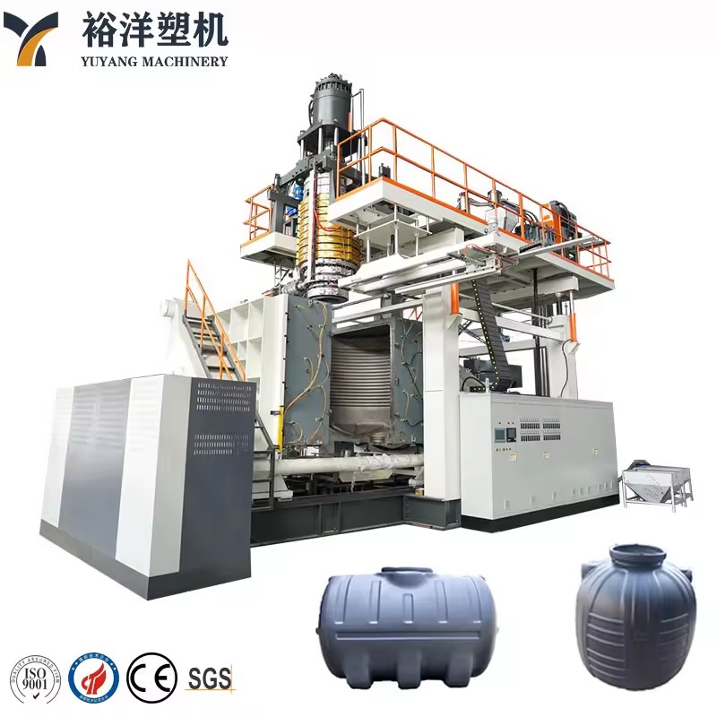 Direct From Manufacturer Extrusion Blow Molding Machine Water Blowing Machine for 10000L 2-Layer HDPE Plastic Water Bucket
