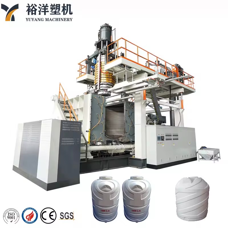 One-stop Machinery Supplier Extrusion 3-Layer 20000L Blow Molding Machine for HDPE Plastic Water Bucket Production Line