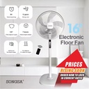SKD/CKD Silent Oscillating Pedestal Fan 5 Blade Wide Angle Remote Control Standing Cooling Floor Electric Fan for Home Office