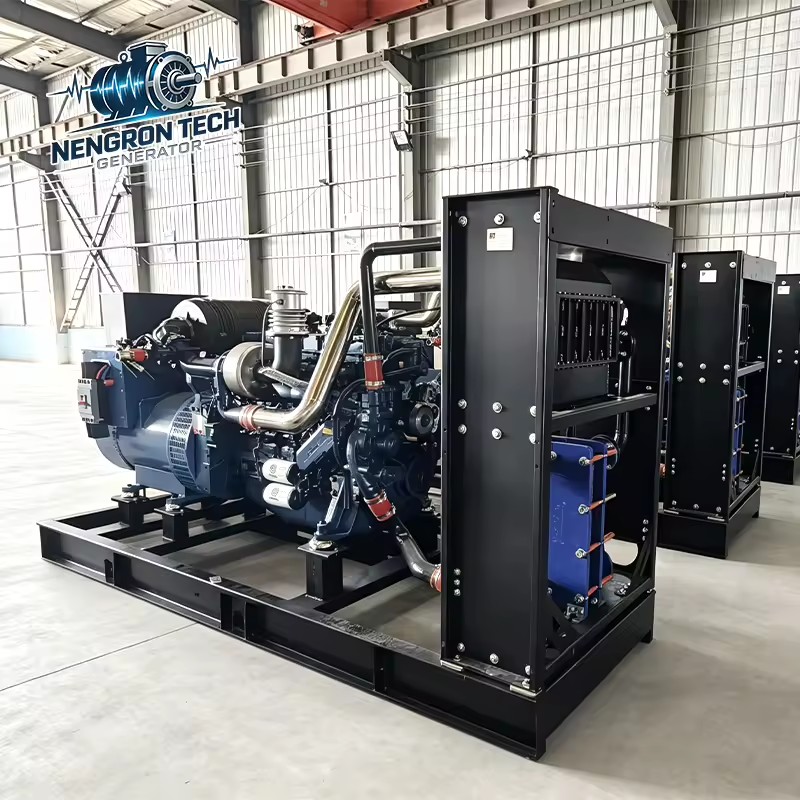 Stable Operation Anti Vibration Open Frame Natural Gas Generator Home Commercial Open Gas Generator Set