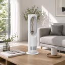 AZ588PRO MUTE SAFE NO BLADE LEAFLLESS TOWER FAN AIR CIRCULATION AC PARTNER 58CM DESK FLOOR BEDROOM HOME USE