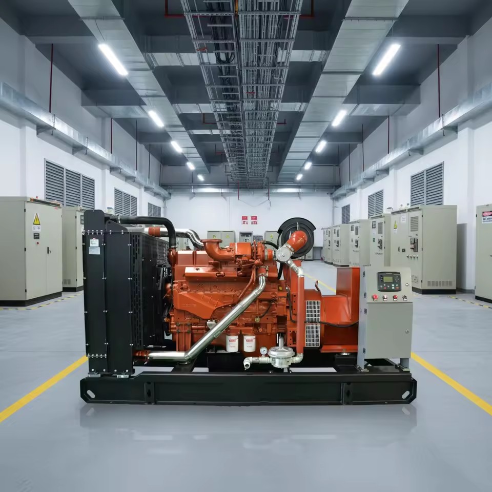 120kW 50/60Hz Single Phase Biogas Gas Generator with Water Cooling Remote Start Auto Start DC Electric Start 95% Efficiency