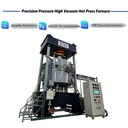 2200℃ High Temp High Vacuum Inert Atmosphere Uniform Thermal Field for Titanium Diboride Ceramic Densification Hot Press Furnace