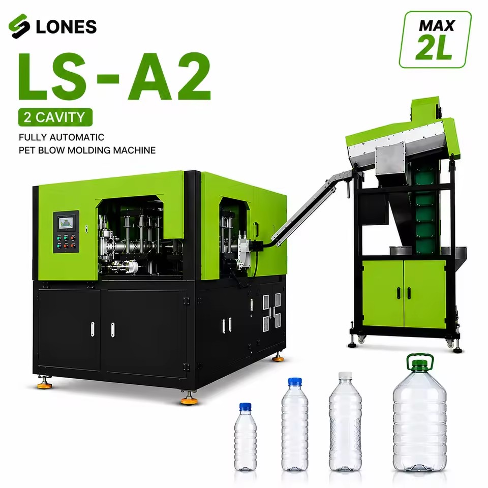Optimized Bottle Molding Machine for PP/PET Materials High Low Downtime Automatic Fault Diagnosis 40% Less Conventional