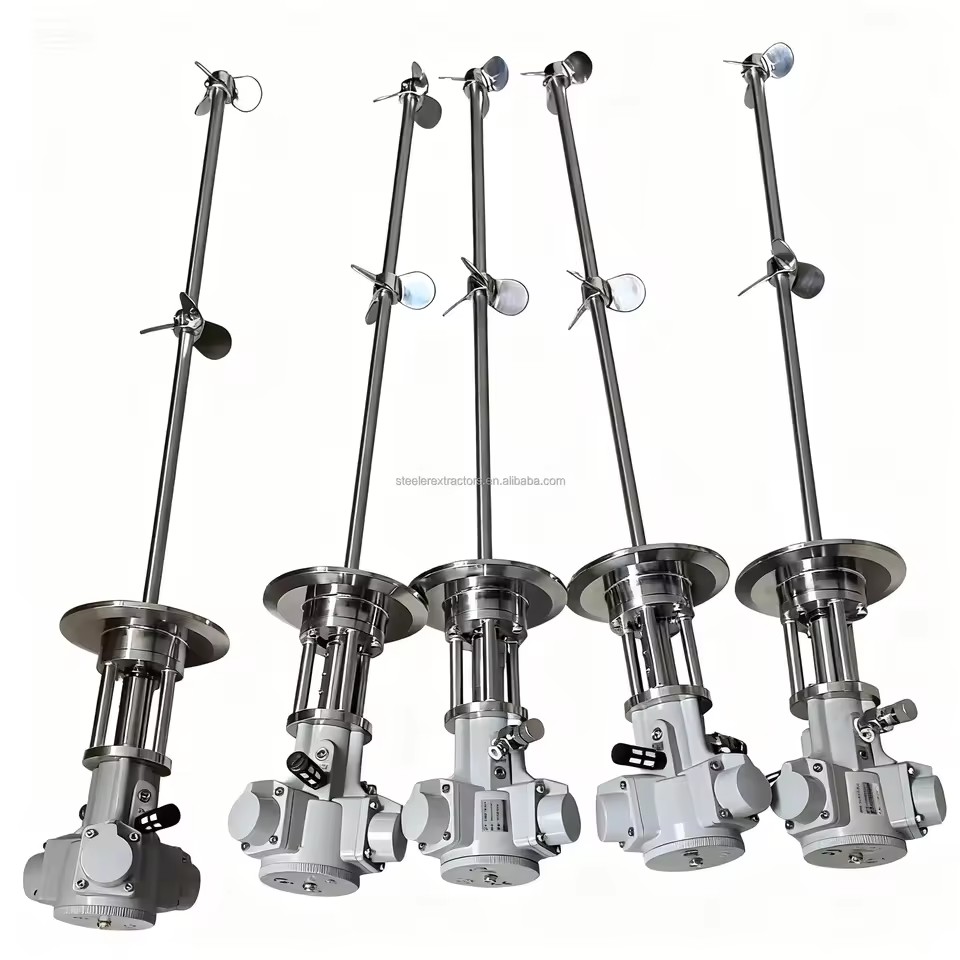 Pneumatic Motor Pneumatic Blade Type Sanitary Grade Powerful High-speed Stirrer Motor air Motor