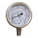1/4" NPT Thread -30 Inhg to 150 psi Compound Pressure Gauge