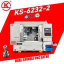 KS-6232-2 Twin Spindle CNC Lathe Dual Spindle Lathe for High Productivity CNC Lathe Production