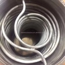 Sanitary SS304 5" Heat Exchanger Double Cooling Coils with 10"*12" Triclamp Spool and Bottom