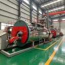 Automatic 1.5t/h Horizontal Natural Circulation Dual Fuel Gas Oil Steam Boiler 1MW Fully Integrated Industrial Steam Generator