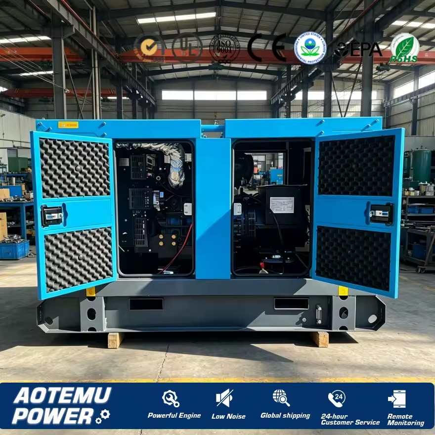 Intelligent diesel Generator 30kw 20kva 25kva 30kva 40kw 50 Kva 100kva 150kva 200kw Silent diesel Generator Factory Price