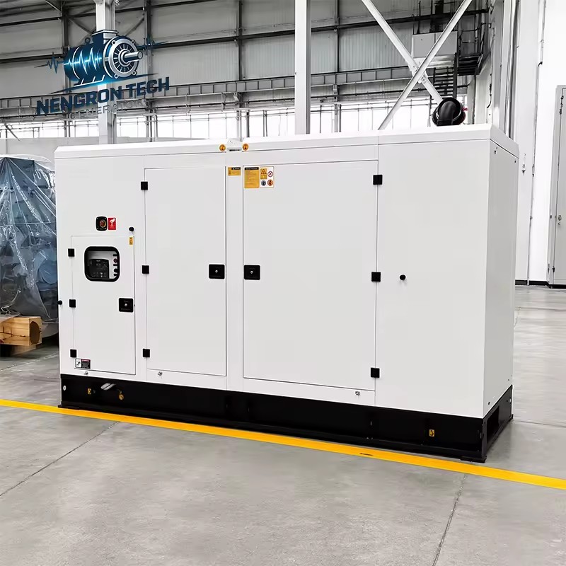 Silent Natural Gas Generating Set Compact Structure Low Failure Rate Remote Monitoring Commercial Power Equipment
