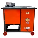 Electric Carbon Steel Rod Bar Bender/Reinforcing Semi-Automatic Rebar Stirrup Bending Machine High Productivity 2.2kW Motor