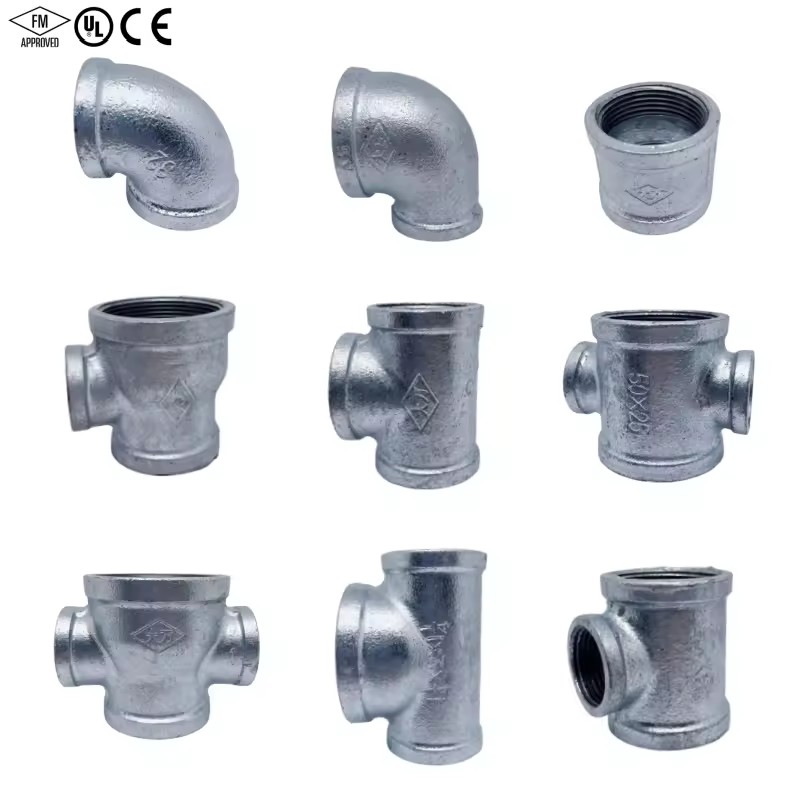 FM UL for Galvanized Ductile Iron Socket Pipe Fitting DN50-DN400 Size 60-426