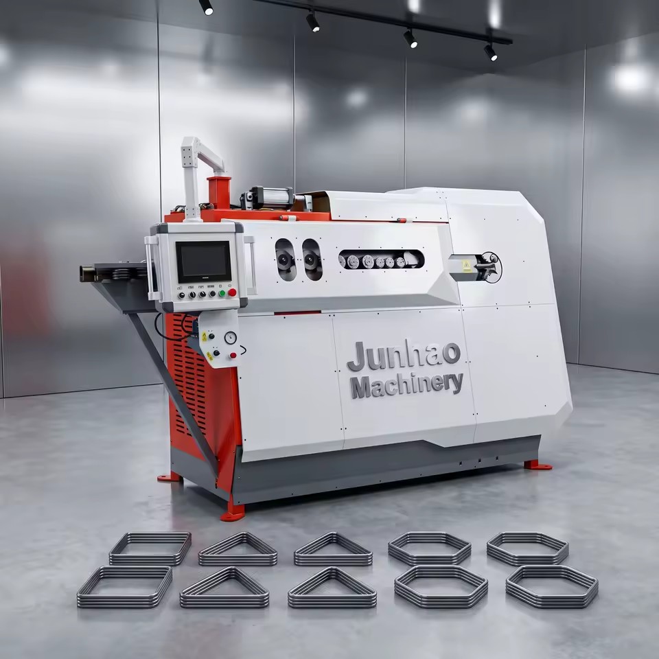 High Precision CNC Steel Bar Bending Hoop Machine Automatic Rebar Stirrup Bender for Building Construction Site Projects