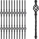 Ornamental Forged Wrought Iron Balustrade
