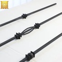 Modern Collection Ornament Iron Baluster Staircase Parts Wrought Iron Stair