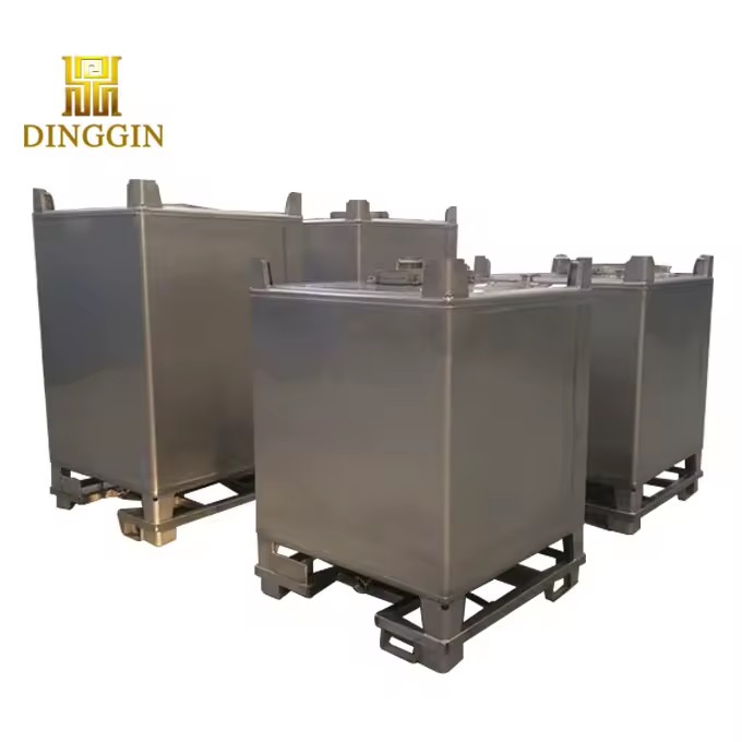 550 Gallon Stainless Steel Material Ibc Tote Cube Water Tank