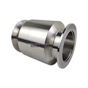 Vacuum Check Valve 304 Stainless Steel KF40/KF50 Vertical Check Valve Vacuum Check Valve PTFE Seals