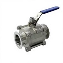 Factory Direct Stainless Steel 304 KF Quick Install Manual Gas Vacuum Ball Valve High Sealing KF16/25/40/50 OEM Vacuum Pump