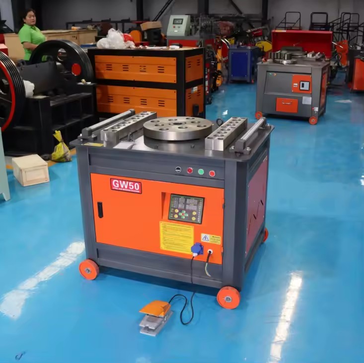High Performance Automatic Steel Bar Bending Machine for 6-42mm Rebar Processing with Digital Control System