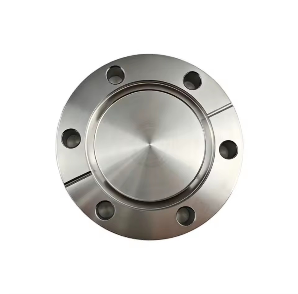 High Precision Stainless Steel Vacuum Blind Flange CF Standard Components for Industrial Systems OEM Customizable 1 Year