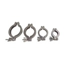 KF Vacuum Clamp Accessories High Vacuum Full Helium Inspection Clamp Accessories 304 Stainless Steel Clamp Accessories