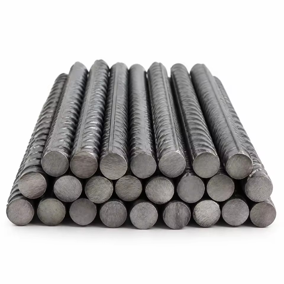 HRB500 (Equivalent to ASTM A615 Grade 60) Hot Rolled Deformed Carbon Steel Rebar Bar 6mm-14mm for Concrete Construction
