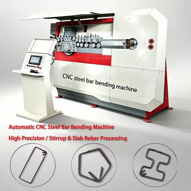 Factory Direct Supply CE Approved CNC Automatic Rebar Stirrup Bending Machine for Construction Rebar Machining
