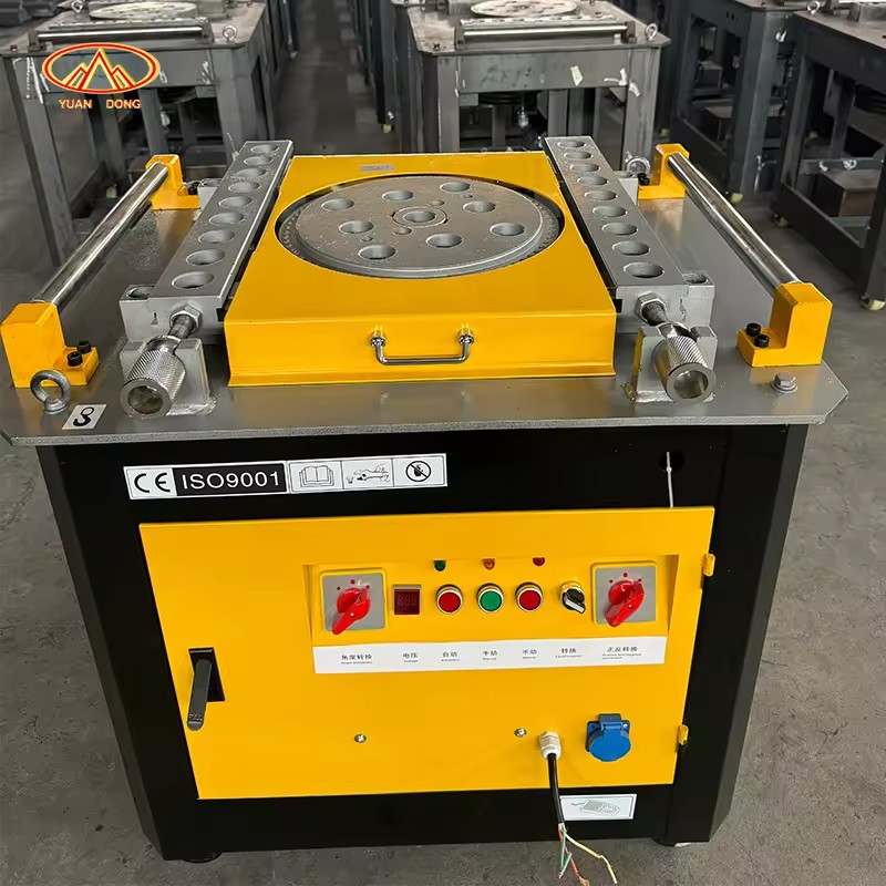 Fully Automatic Rebar Bender 220V/380V Circular Arc Iron Bar Bending Machine Customized Voltage