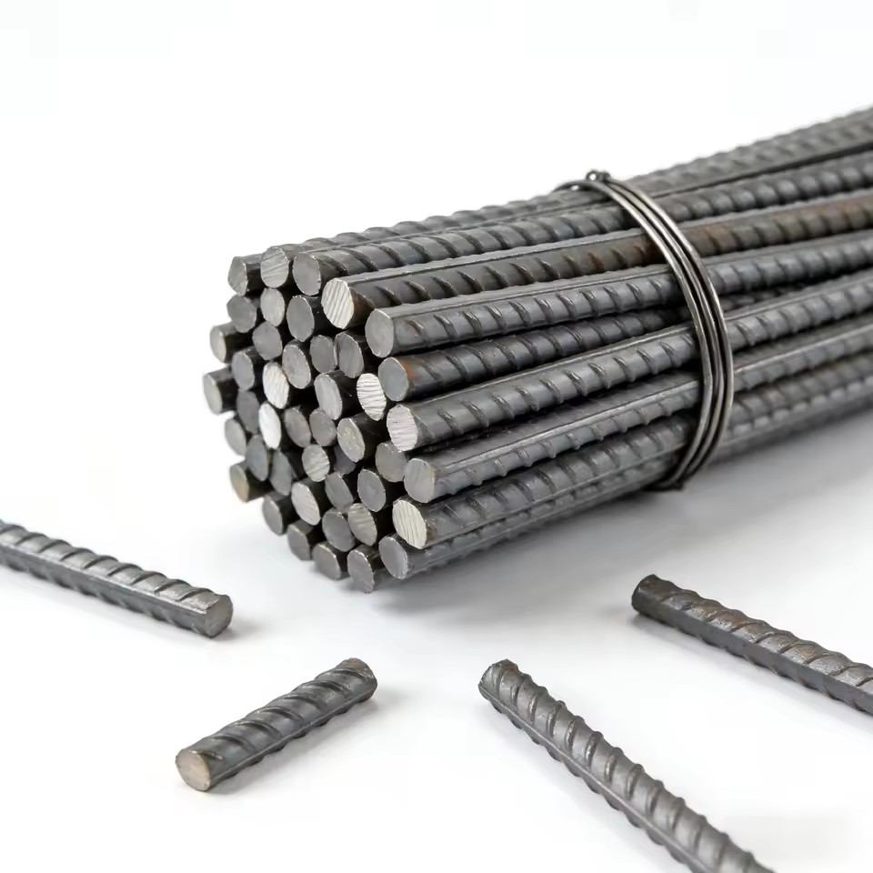 Factory Direct Sale ASTM Q345 6mm-40mm Epoxy Coating Customized Carbon Steel Deformed Bar Reinforcing Steel Rebar Rod