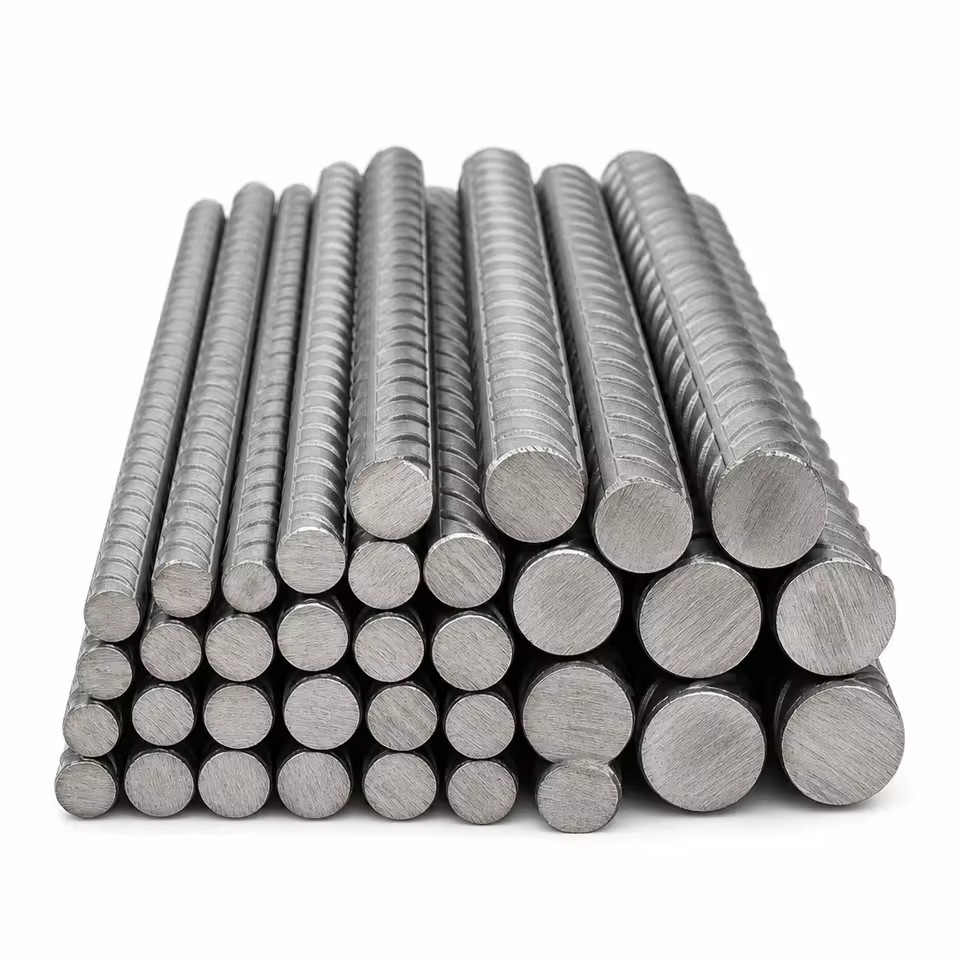 HRB500 (Equivalent to DIN 488 B500B) Hot Rolled Deformed Carbon Steel Rebar Bar 6mm-14mm for Europe Market