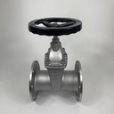 Stainless Steel Flanged Stop Valve with Manual Power No Rising Stem Soft Seal SS304/SS316 CF8 CF8M