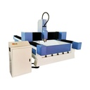 Water Jet Stone Engraving Machine Fully Automatic Motor & Gear 5kW Power Small CNC Granite Marble Countertop Cutting Machine